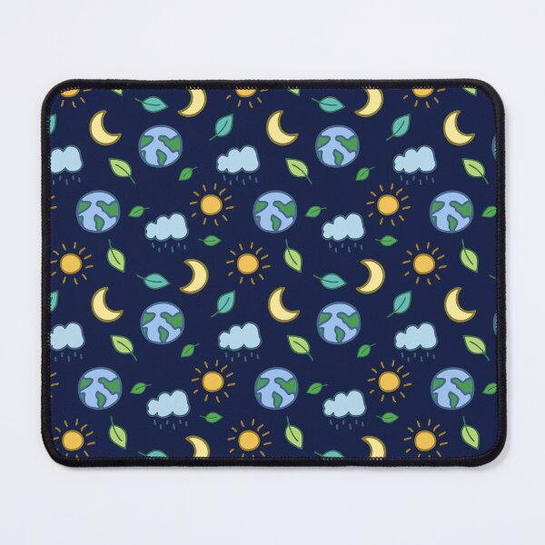 Item preview, Mother nature dark blue pattern designed and sold by mariakostory.