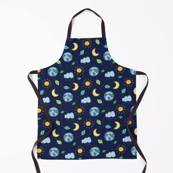Item preview, Mother nature dark blue pattern designed and sold by mariakostory.