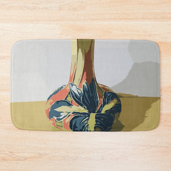 Item preview, Vase with a painted iris designed and sold by BluestPeony.