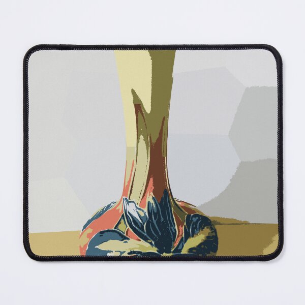 Item preview, Vase with a painted iris designed and sold by BluestPeony.