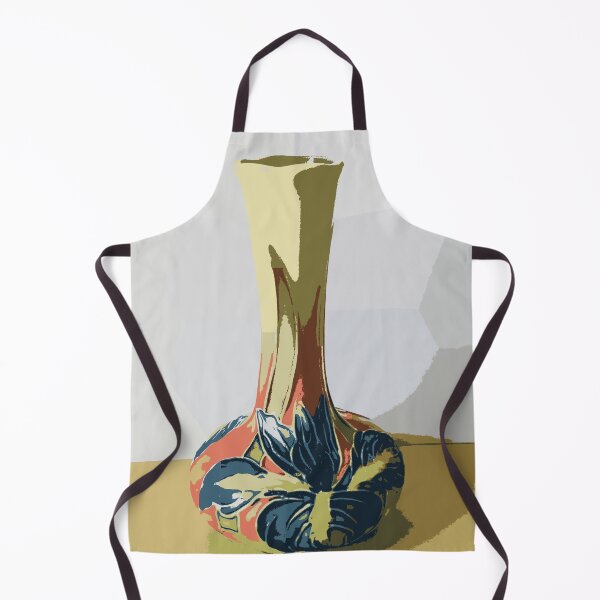 Item preview, Vase with a painted iris designed and sold by BluestPeony.