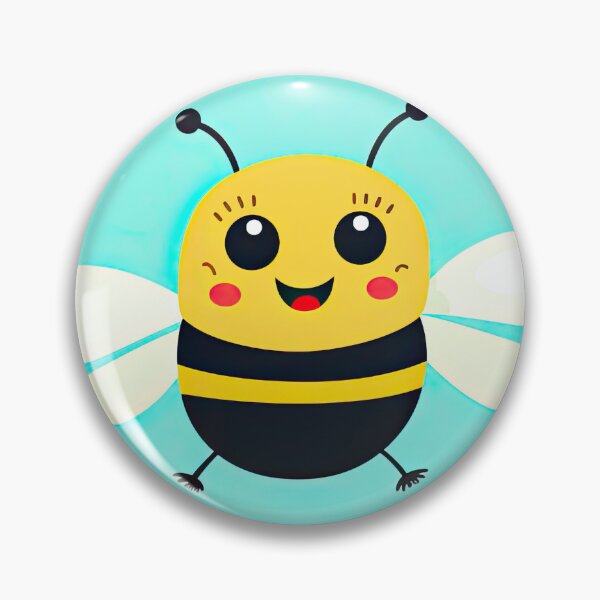 Item preview, Cute happy cartoon bumblebees designed and sold by Pinkbirdie.
