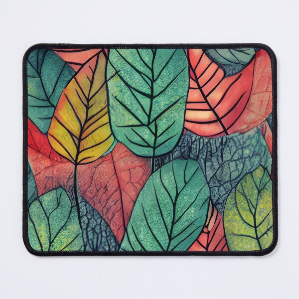 Item preview, Leaves in the style of famous art No. 9 designed and sold by CRAFTER-MEDIA.