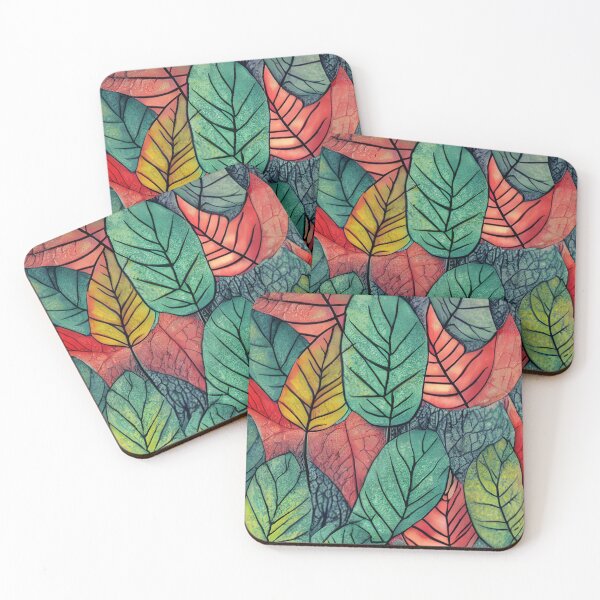 Item preview, Leaves in the style of famous art No. 9 designed and sold by CRAFTER-MEDIA.