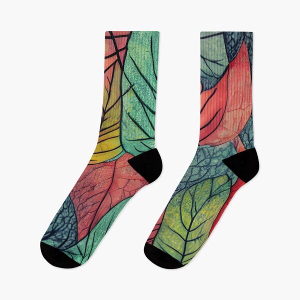 Item preview, Leaves in the style of famous art No. 9 designed and sold by CRAFTER-MEDIA.