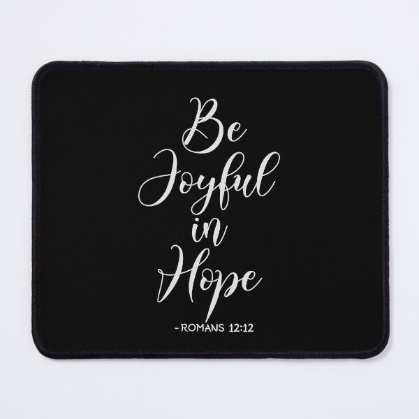 Item preview, Be Joyful In Hope - Romans 12:12 Handwriting designed and sold by amazingjoy.