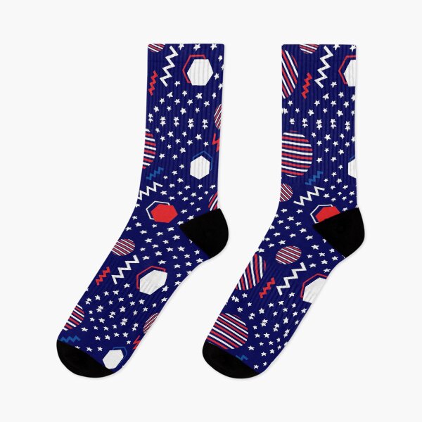 Item preview, 4th July Independence Day Memphis Pattern Design designed and sold by PY Tees.