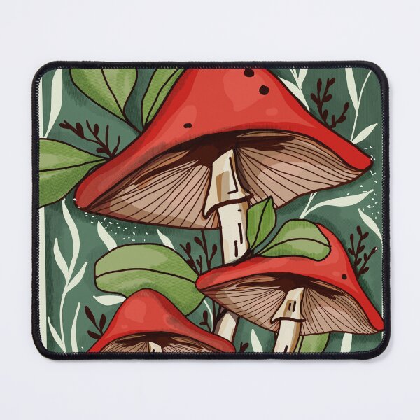 Item preview, Vintage Magical  Mushroom Land designed and sold by mitalim.