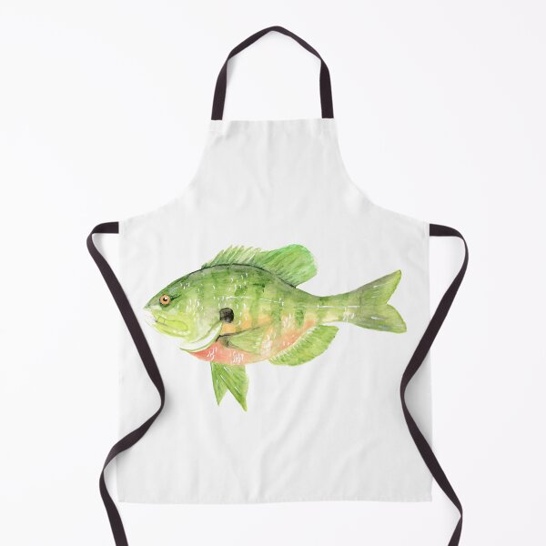 Item preview, Watercolor Bluegill Fish designed and sold by whimsicalwren.