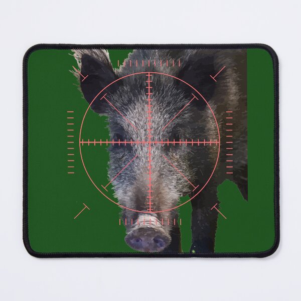 Item preview, Hog Hunting Wild Boar In Sight Vector Art 2 designed and sold by taiche.