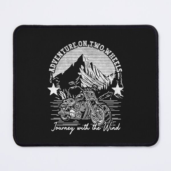 Item preview, Adventure on Two Wheels, Journey with the Wind designed and sold by VichallanStudio.
