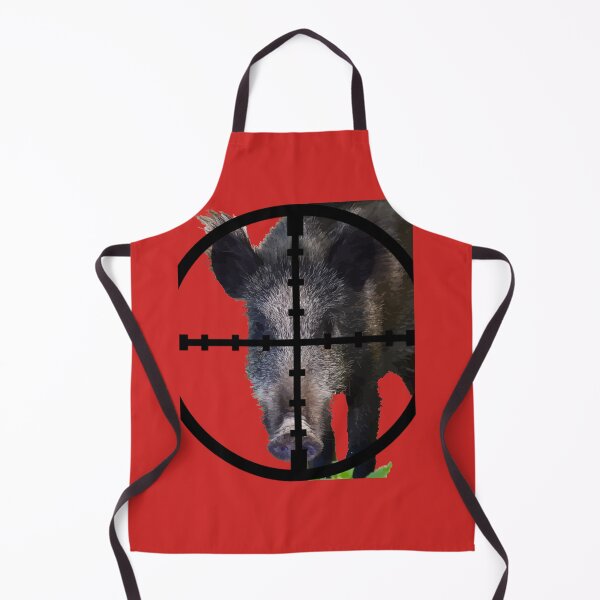 Item preview, Hog Hunting Wild Boar In Scope Vector Art 2 designed and sold by taiche.