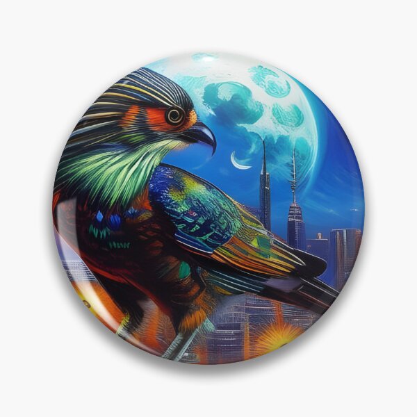 Item preview, Cyberpunk Colourful Owl, Ai Generated Art  designed and sold by ACC .