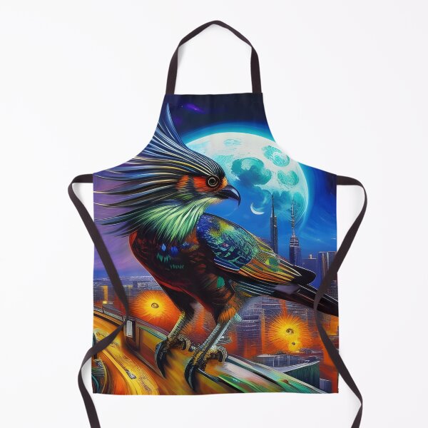 Item preview, Cyberpunk Colourful Owl, Ai Generated Art designed and sold by ACC .