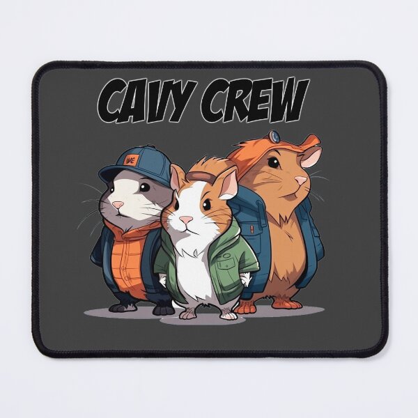 Item preview, Join the Cavy Crew designed and sold by PrintPhrases.