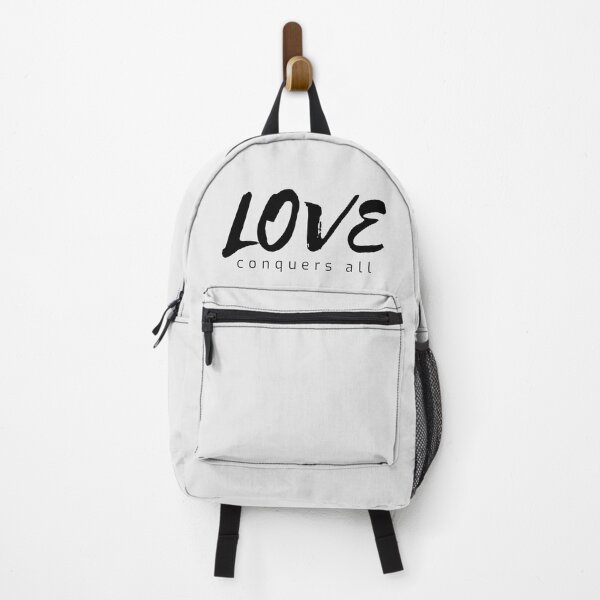 Item preview, Love Conquers All bible verse | 1 Cor 13 7 | 1 Corinthians 13 7 designed and sold by Faith at Work.