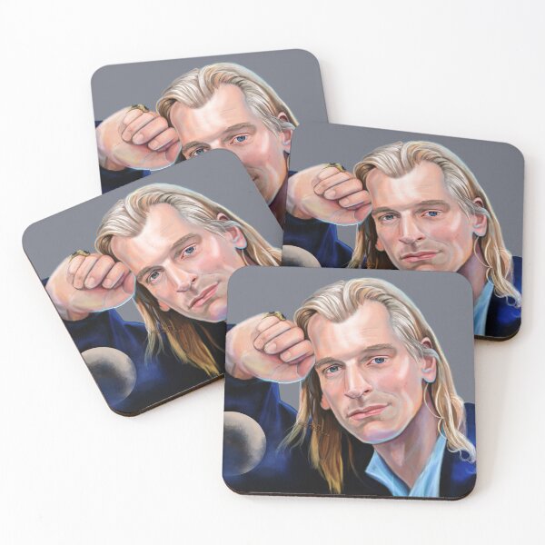Item preview, Julian Sands Moon 1 painting designed and sold by AK-Hevonen.