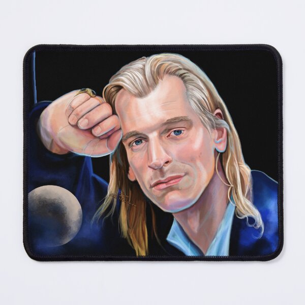 Item preview, Julian Sands Moon 1 painting designed and sold by AK-Hevonen.