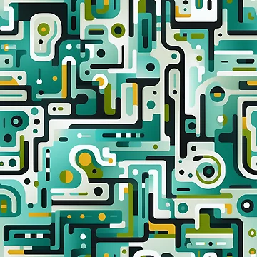 Artwork thumbnail, Geometric Pattern by Simplee-Designs