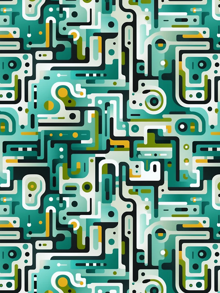 Thumbnail 4 of 4, iPhone Case, Geometric Pattern designed and sold by Simplee-Designs.