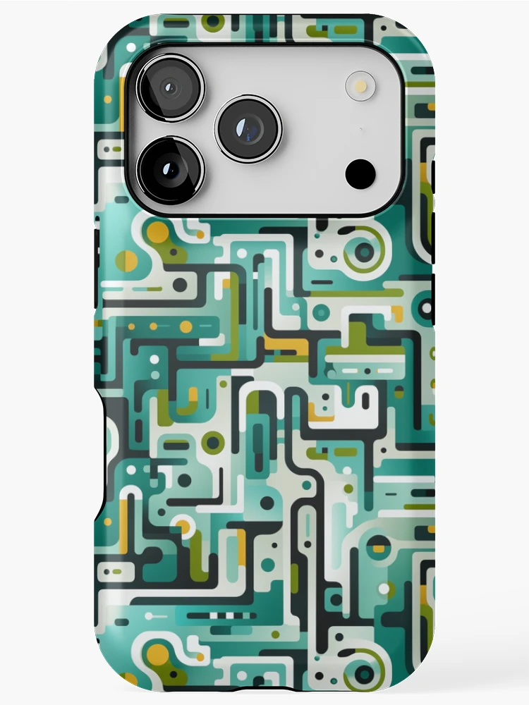 Thumbnail 1 of 4, iPhone Case, Geometric Pattern designed and sold by Simplee-Designs.