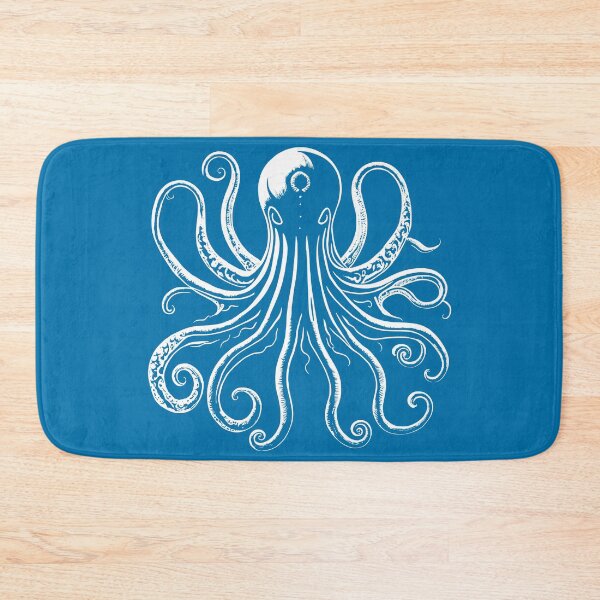 Item preview, Octopus in white designed and sold by Javier Narváez Solarte.