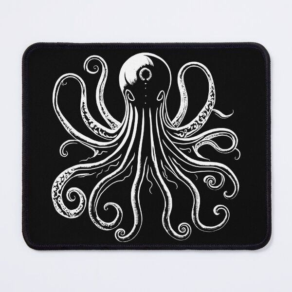 Item preview, Octopus in white designed and sold by Javier Narváez Solarte.