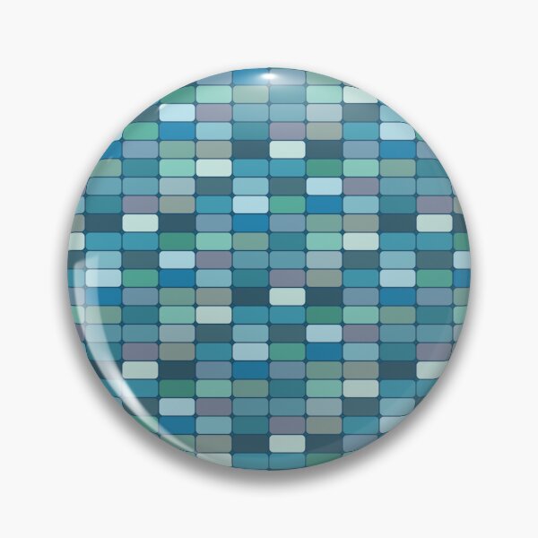Item preview, Retro Blue Tiles designed and sold by BayhillStudio.