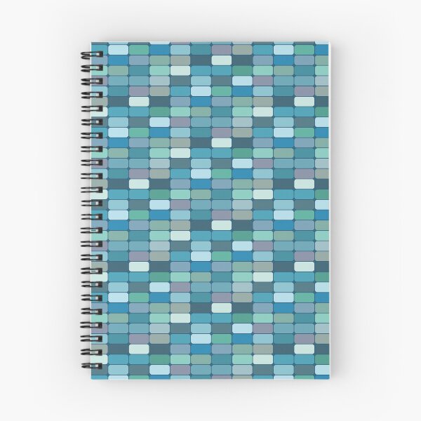Item preview, Retro Blue Tiles designed and sold by BayhillStudio.