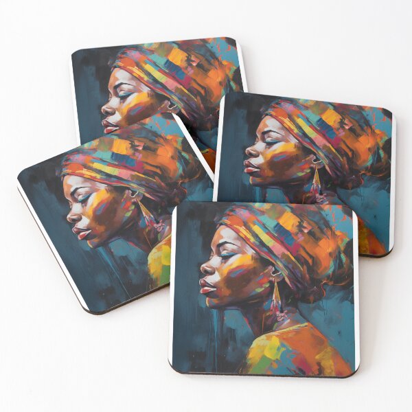 Item preview, Womens Rights Abstract Black Woman Afrocentric Art Girl Female designed and sold by MartynGrey.