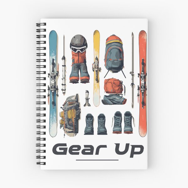 Item preview, Ski - Gear Up - Design designed and sold by StudioRedKoala.
