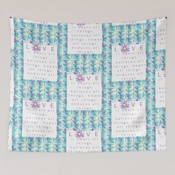 Item preview, Love 1 Corinthians 13:7 designed and sold by IvaRenee.