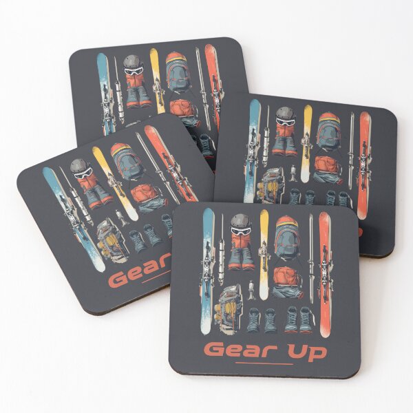 Item preview, Ski - Gear Up - Design designed and sold by StudioRedKoala.
