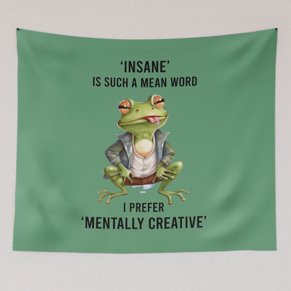 Item preview, Insane is Such a Mean Word designed and sold by BeagleDesigns.
