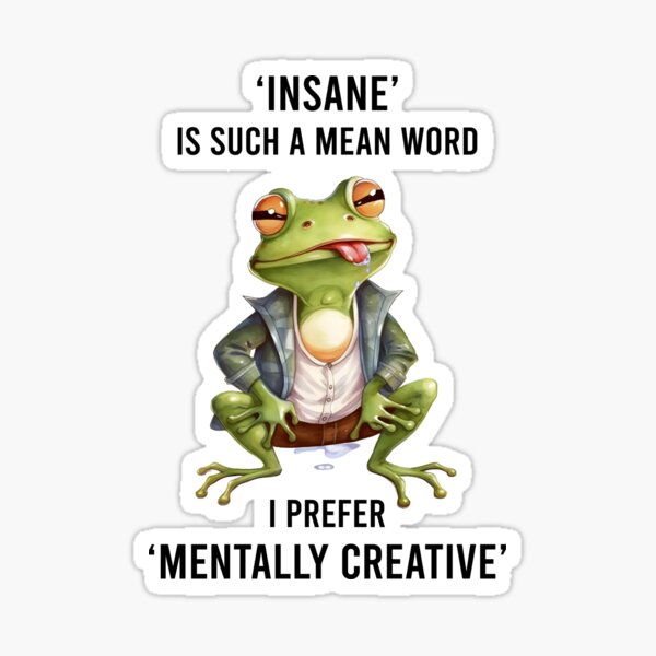 Item preview, Insane is Such a Mean Word designed and sold by BeagleDesigns.