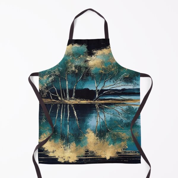 Item preview, Golden Tree Blue Lake Reflections designed and sold by TheArtMage.