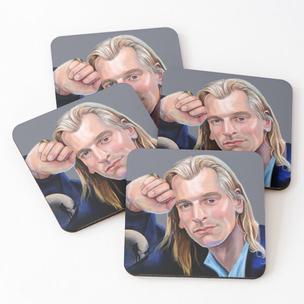 Item preview, Julian Sands Moon 2 painting designed and sold by AK-Hevonen.