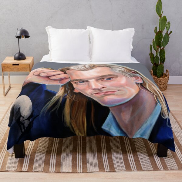 Item preview, Julian Sands Moon 2 painting designed and sold by AK-Hevonen.