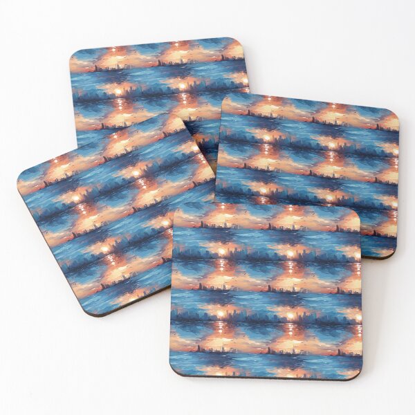 Item preview, City Horizons: Impressionistic Art Prints designed and sold by gleemrr.