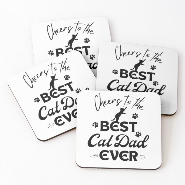 Item preview, cheers to the best cat dad ever designed and sold by dooddles.