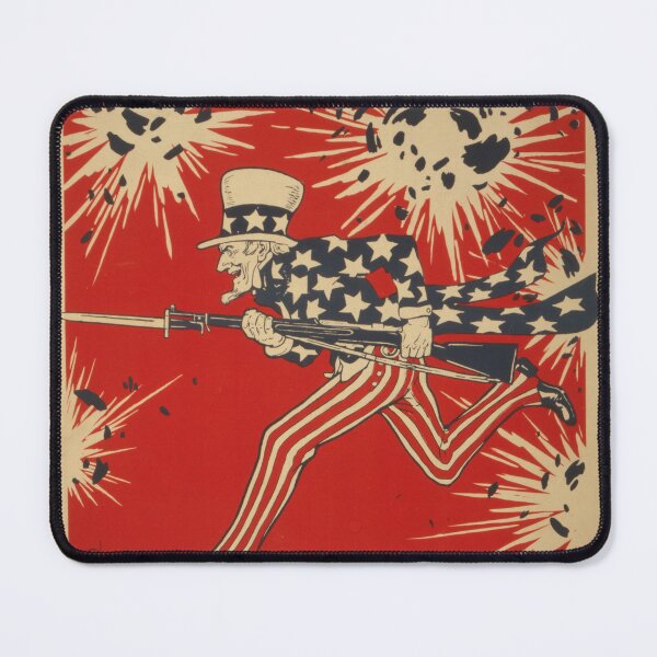 Item preview, Uncle Sam's birthday July, 4th poster (1918) designed and sold by JaneVirak.