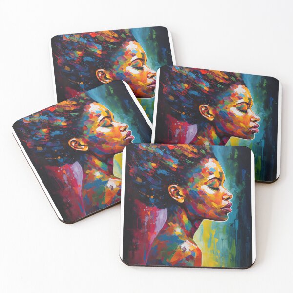 Item preview, Womens Rights Portrait of a African American Black Woman designed and sold by MartynGrey.