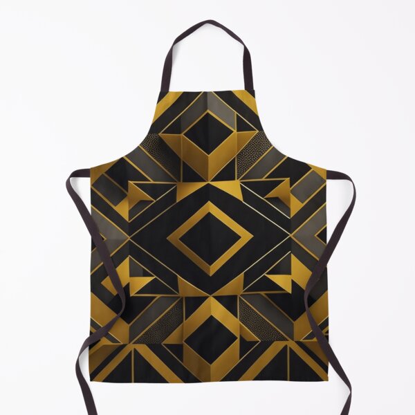 Item preview, geometric golden patterns designed and sold by Ahmed Graphic .