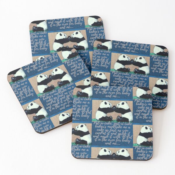 Item preview, pat-a-cake pandas designed and sold by amy greaves.