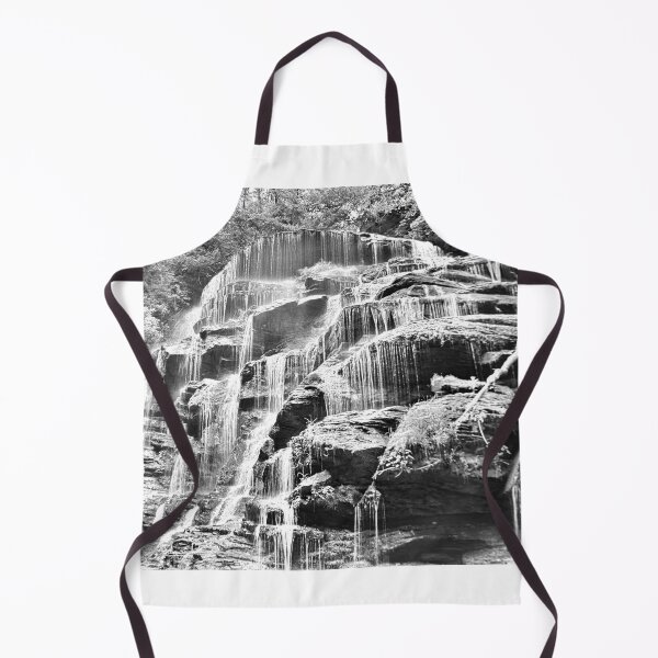 Item preview, Yellow Branch Falls Oconee County South Carolina Black And White designed and sold by LisaWootenPhoto.