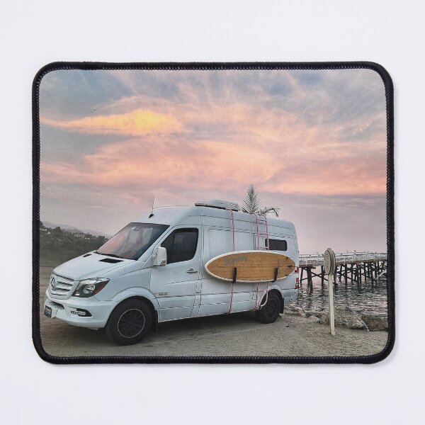 Item preview, Surfer Girl Sprinter SUP at Malibu Beach designed and sold by sableandpalm.