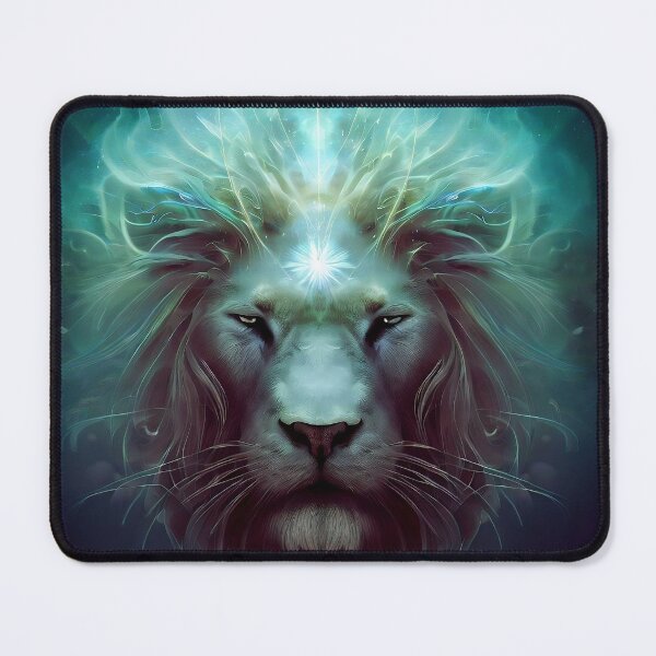 Item preview, Mystical Lion King - Digital Art designed and sold by CatandRocknRoll.