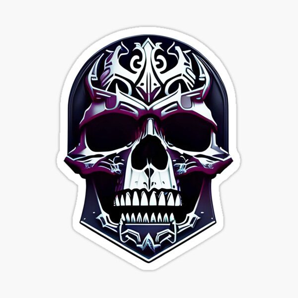 Mighty Skull Sticker
