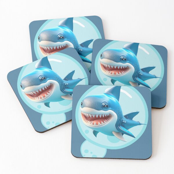 Item preview, Cute Little Shark designed and sold by oldtimesss.