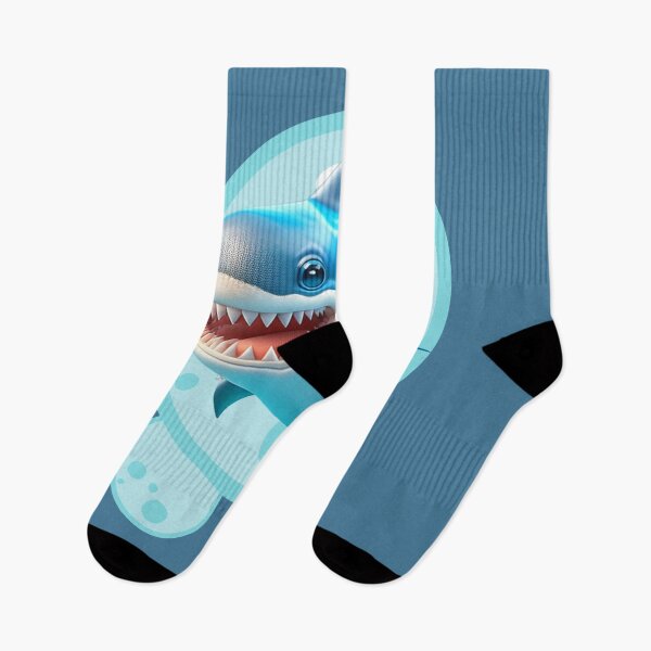 Item preview, Cute Little Shark designed and sold by oldtimesss.